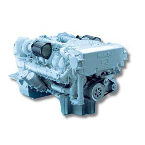 2010 MAN D2842LE412 Diesel Engine 588 kW, 1800 RPM , Motor No.  70127318102737 with Gearbox