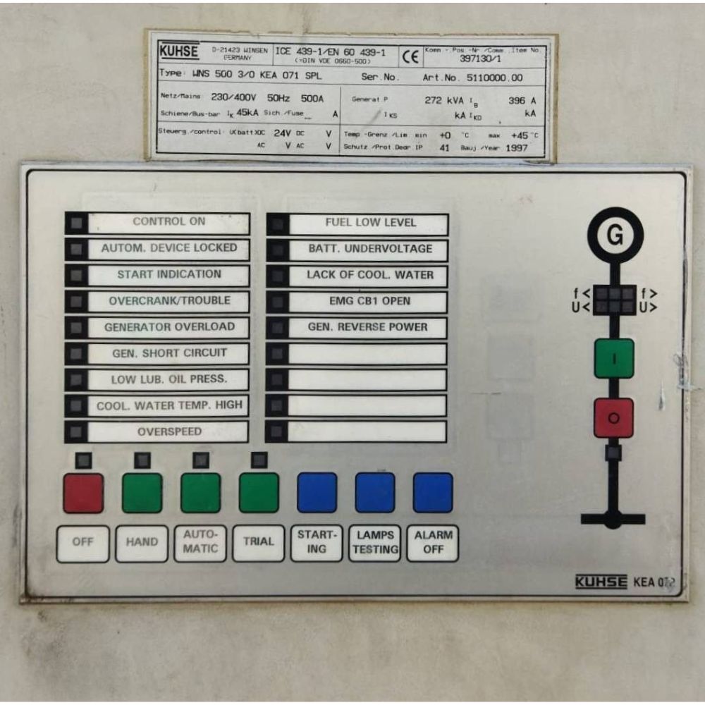 Deutz MWM TBD 616 V8 Full Portable Genset 2