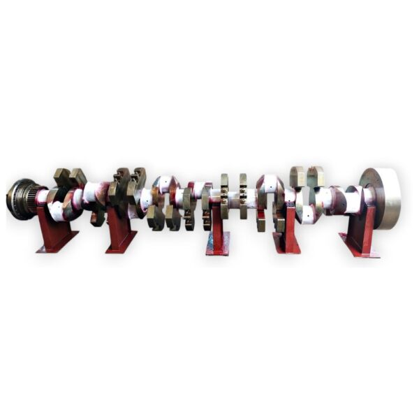 Marine engine spare used MAK M32 crankshaft