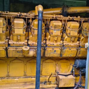 Used Caterpillar 3512C industrial genset