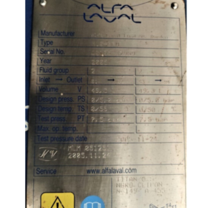 Alfa Laval M10 Heat Exchanger for Sale