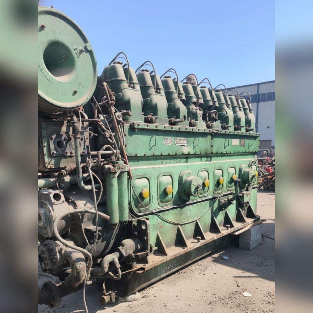 Ruston 8RK270M 2418 HP diesel engine