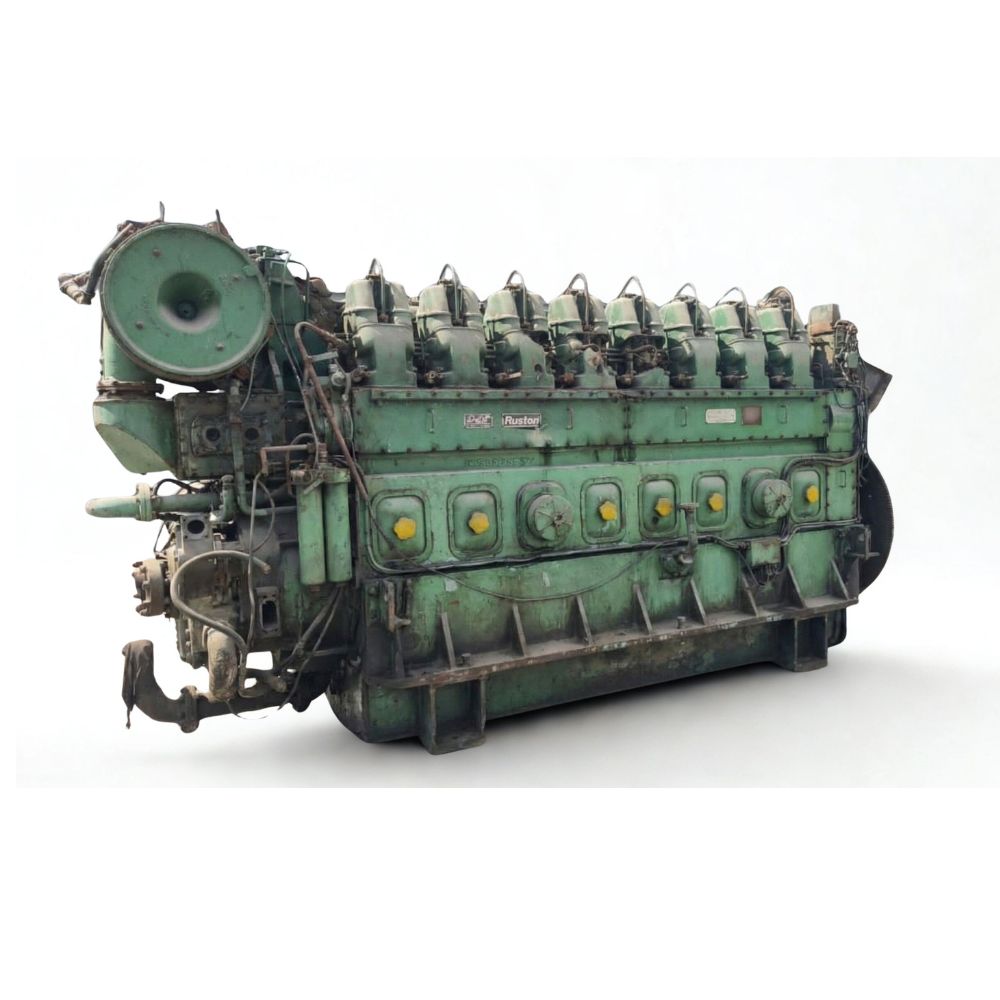 Ruston 8RK270M Marine Engine with Gearbox