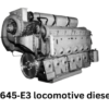 EMD 12‑645‑E3 locomotive diesel engine