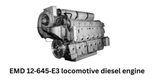 EMD 12‑645‑E3 locomotive diesel engine