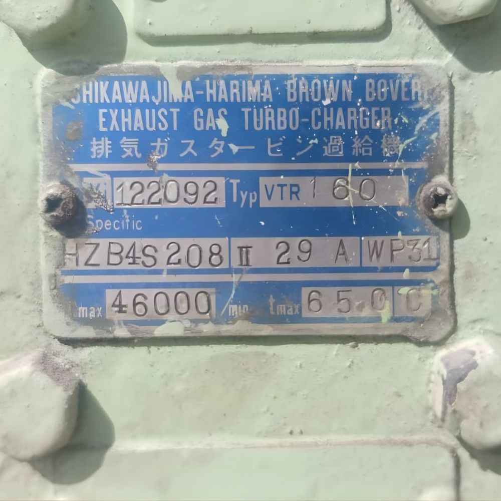 3791-ABB VTR-160 Turbocharger 4