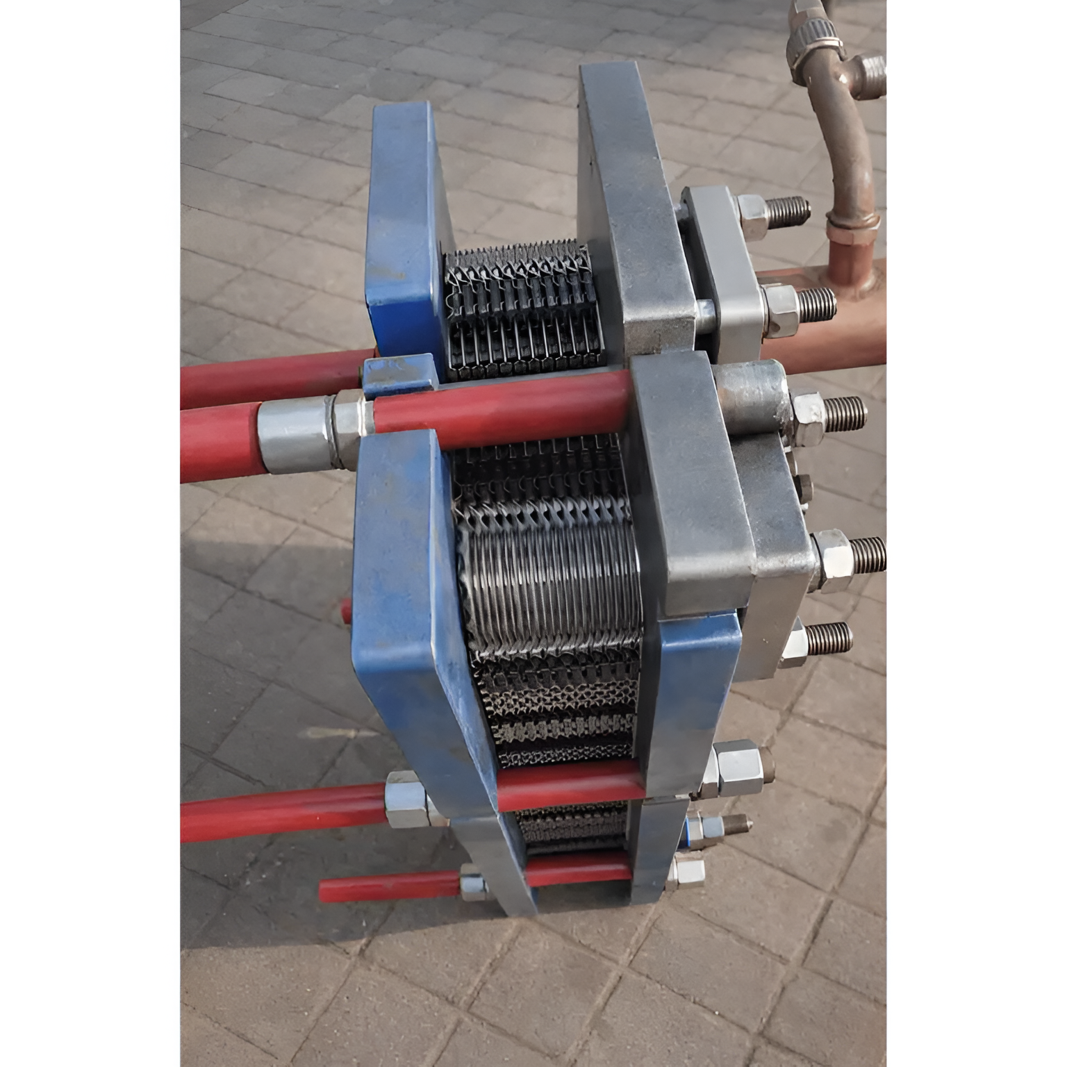 Alfa Laval M6-MWFGR Heat Exchanger (2) Alfa Laval M6-MWFGR heat exchanger