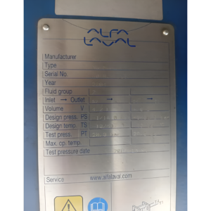 Alfa Laval M6-MWFGR heat exchanger