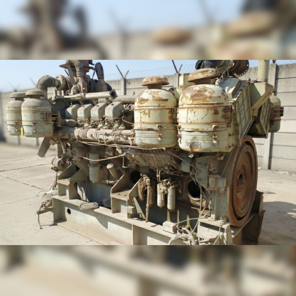 Used Mitsubishi S16N-PTA Diesel Engine only abhi marine