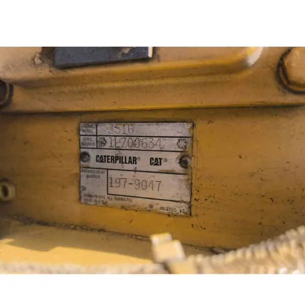 qittew67imfxni73c4xy CAT 3516 diesel genset