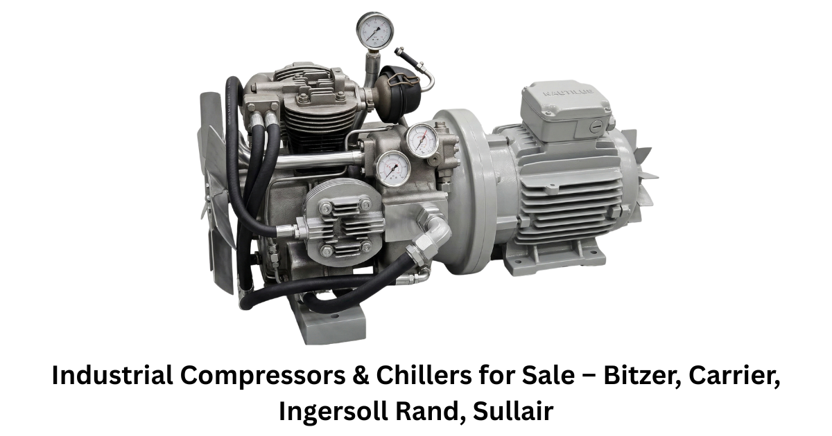 Used Industrial Compressors & Chillers for Sale
