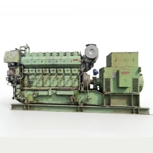 Used Yanmar 8N280L-Z 2850 kVA Diesel Generator Set for Sale | 750 RPM 60Hz