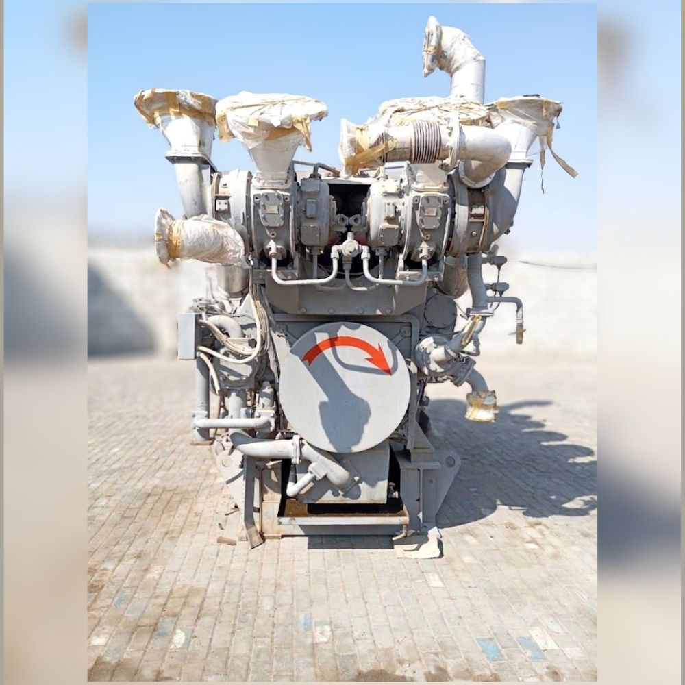 Used Mirrlees Blackstone MB 190-16 Diesel Generator Set 2,500 kVA 2