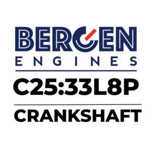 Bergen C25:33L8P Crankshaft – New / Unused