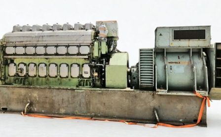 Wartsila used 8L20 Generator available ready for sale-abhimarine